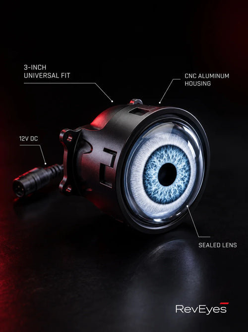 MotoGlow™ Animated Eyes – 3 Inch Universal LED Lights