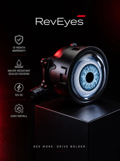 MotoGlow™ Animated Eyes – 3 Inch Universal LED Lights